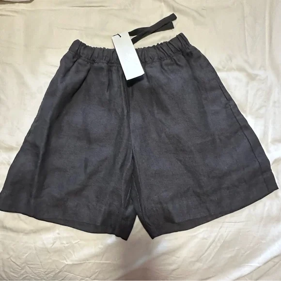 🆕 KOTN Unisex Cairo 100% Linen Shorts NWT - Picture 2 of 8